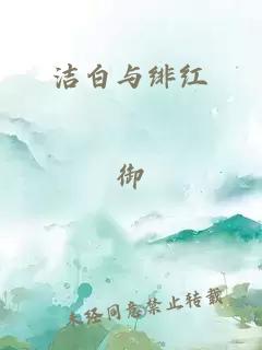 洁白与绯红