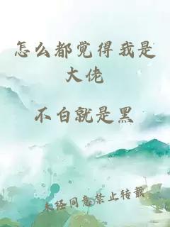 怎么都觉得我是大佬