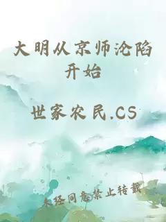 大明从京师沦陷开始